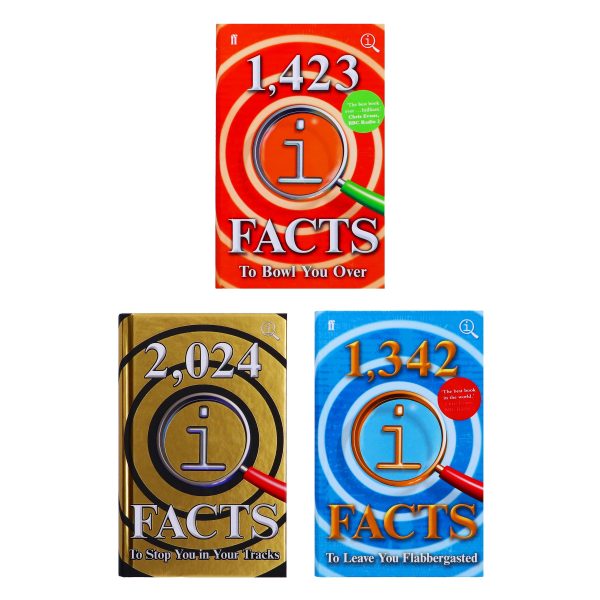 QI Quite Interesting Facts Series 3 Books Collection Set - Non Fiction - Hardback Online Hot Sale