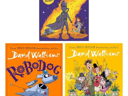 David Walliams Collection (Robodog, The Blunders & Spaceboy) 3 Books Set - Ages 8-12 - Hardback Paperback Online now