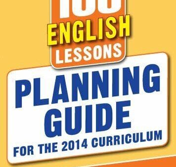 100 English Lessons: Planning Guide For the 2014 Curriculum - Ages 5-11 - Paperback Sale