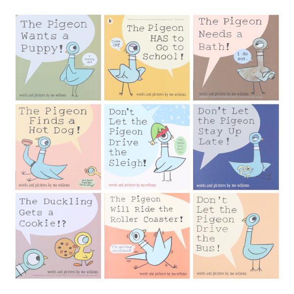 Don t Let the Pigeon Series By Mo Willems 9 Books Collection Set - Age 3-7 - Paperback on Sale