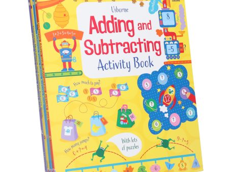 Usborne Maths Activity Series 4 Books Collection Set - Ages 5-9 - Paperback Sale