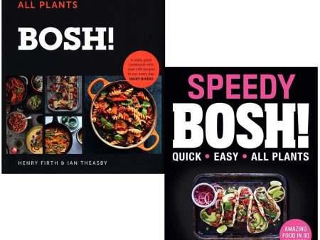 BOSH Simple recipes & Speedy BOSH! By Henry Firth & Ian Theasby 2 Books Collection Set - Hardback Discount