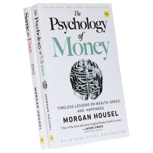 Same as Ever & The Psychology Of Money by Morgan Housel 2 Books Collection Set - Non Fiction - Paperback Hot on Sale