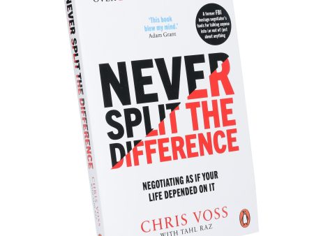 Never Split The Difference By Chris Voss & Tahl Raz - Non Fiction - Paperback Online now