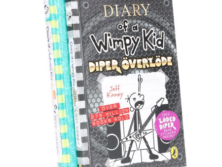 Diary of a Wimpy Kid by Jeff Kinney (Book 17 & 18) 2 Books Collection - Ages 8-12 - Paperback Hardback Discount