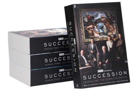 Succession: The Complete Scripts Season 1-4 By Jesse Armstrong 4 Books Collection Set - Fiction - Paperback Fashion