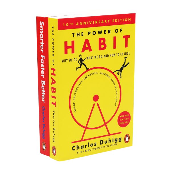 Smarter Faster Better & The Power of Habit By Charles Duhigg 2 Books Collection - Non Fiction - Paperback Hot on Sale