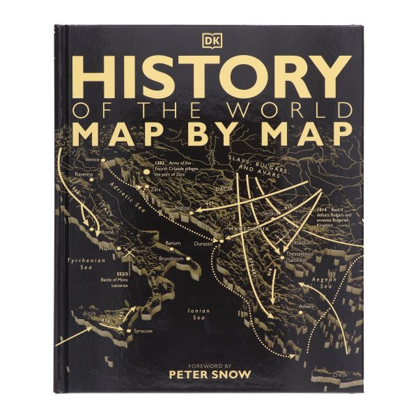 History of the World Map by Map By Peter Snow & DK - Non Fiction - Hardback Hot on Sale