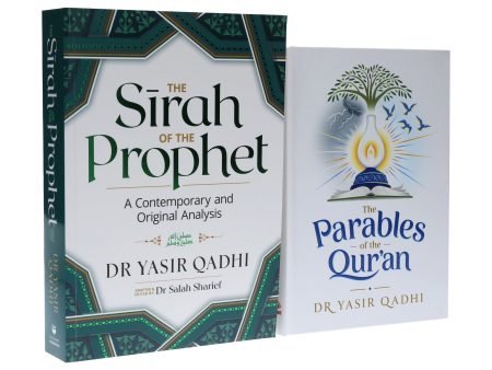 Dr Yasir Qadhi The Sirah of the Prophet and The Parables of the Qur an 2 Books Collection Set - Non Fiction - Paperback Hardback For Cheap