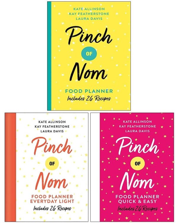 Pinch of Nom Food Planner Series By Kate Allinson & Kay Featherstone 3 Books Collection Set - Non Fiction - Hardback Online