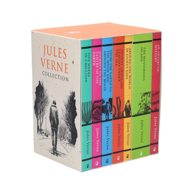 Jules Verne 7 Books Collection Box Set - Fiction - Paperback Online now