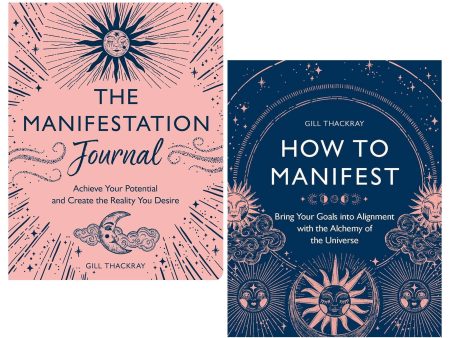 Gill Thackray: How to Manifest & The Manifestation Journal 2 Books Collection Set - Non Fiction - Paperback Online Hot Sale