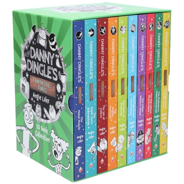 Danny Dingle s Fantastic Finds By Angie Lake 10 Books Collection Box Set - Ages 7-9 - Paperback Sale