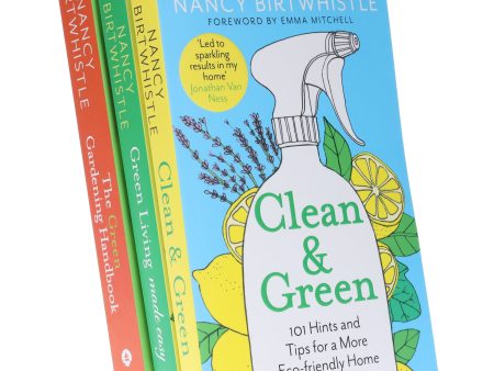 Nancy Birtwhistle Green Gardening 3 Books Set - Non Fiction- Hardback Paperback For Sale