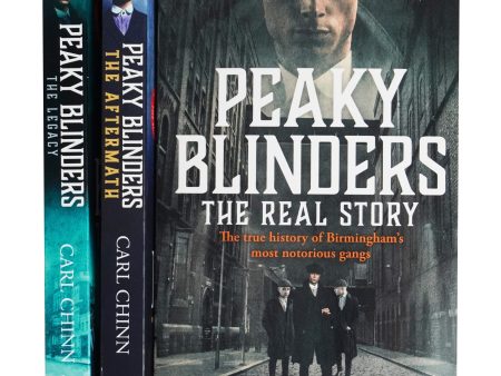 Peaky Blinders Series by Carl Chinn: 3 Books Collection Set - Non Fiction - Paperback on Sale