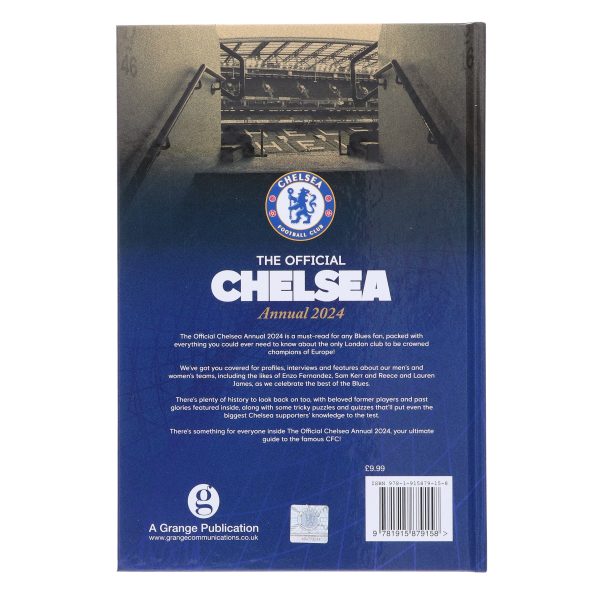 Official Chelsea FC Annual 2024 By Richard Godden & Dominic Bliss - Non Fiction - Hardback For Discount