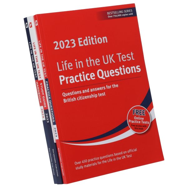 Life in the UK Test 2023 By Henry Dillon 3 Books Collection Set - Non Fiction - Paperback For Sale