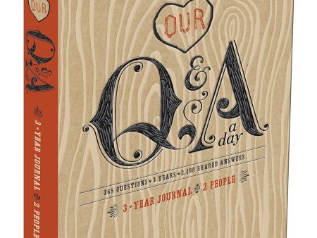 Our Q and A a Day: 3-Year Journal for 2 People by Potter Style - Non Fiction - Hardback Online