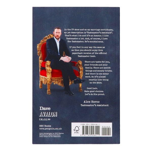 Taskmaster by Alex Horne: 220 Extraordinary Tasks for Ordinary People - Non Fiction - Paperback Cheap