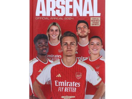 Official Arsenal Annual 2024 By Josh James - Non Fiction - Hardback Online Sale